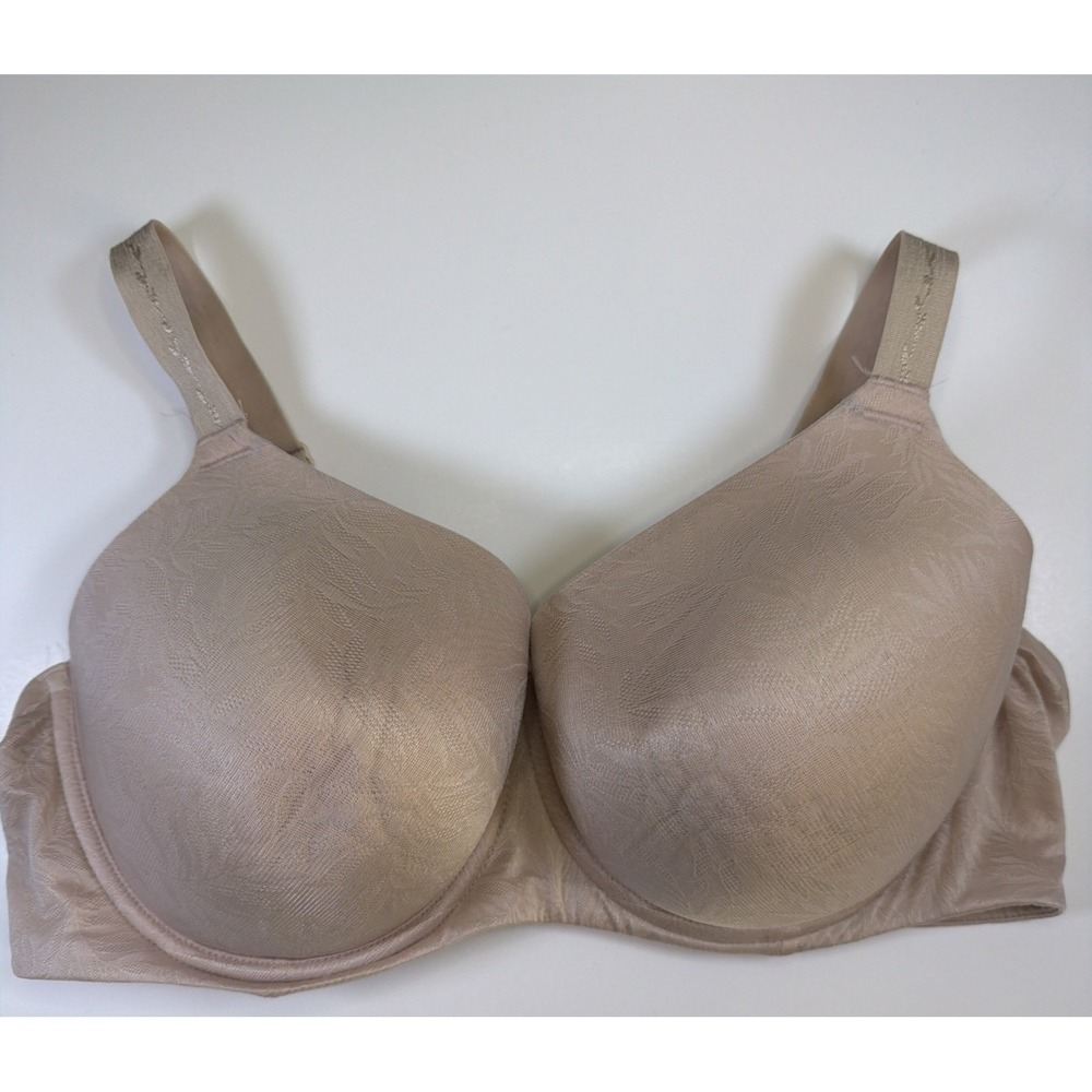 Wacoal Bra 40D Inside Edit Lined T-shirt Bra Beige Underwire 853307 Womens